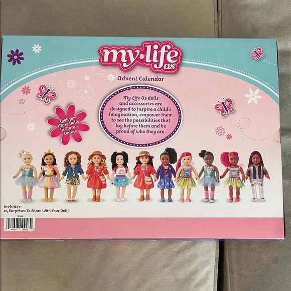 NWT My Life As Advent Calendar for 18 inch dolls - Picture 2 of 2